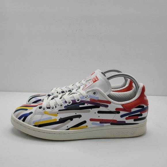 Adidas Stan Smith Originals Graffiti 2015 Men's Sneakers B24704 US Size 9 - Picture 2 of 8